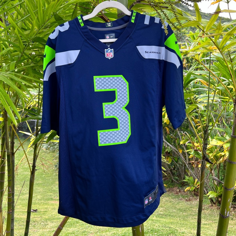 Nike Russell Wilson Seattle Seahawks Jersey
